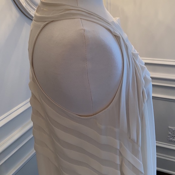 LUSH Asymmetrical Maxi Dress with Frayed Edges - Picture 5 of 13